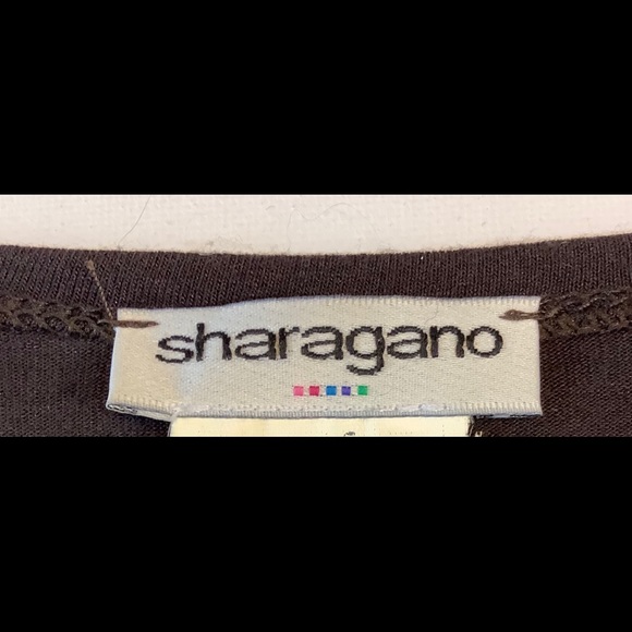 Sharagano top embellished long sleeves sz n - Picture 7 of 7